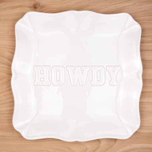 Howdy Platter