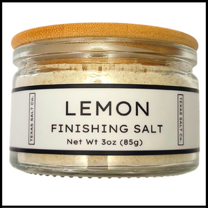 lemon finishing salt easy pinch jar