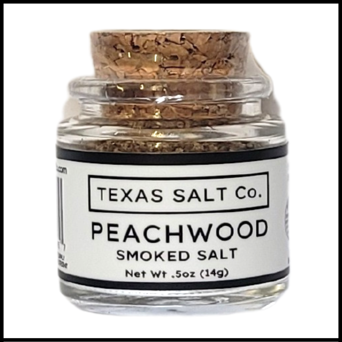 peachwood smoked salt cork top