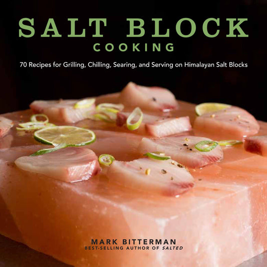 salt block cooking - book