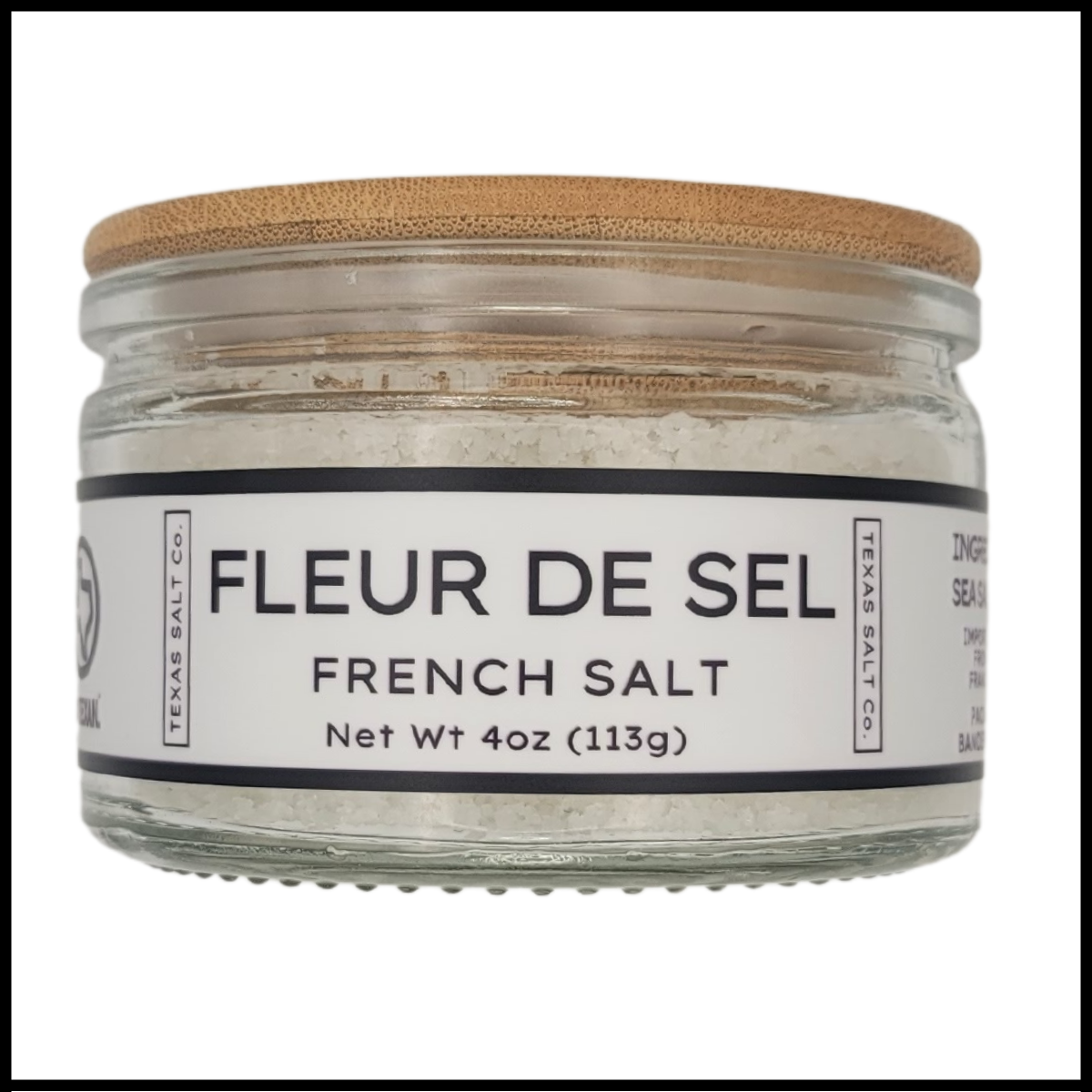 fleur de sel french salt easy pinch jar