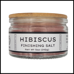 hibiscus finishing salt easy pinch jar