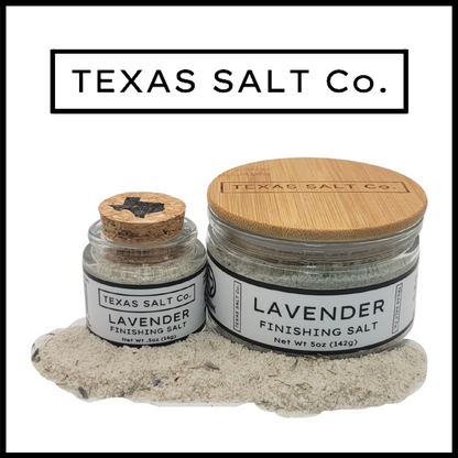 lavender finishing salt