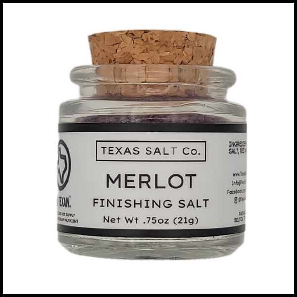 merlot finishing salt cork top