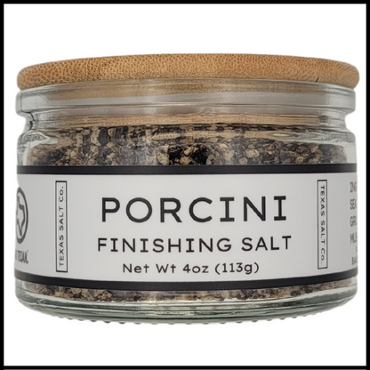 porcini finishing salt easy pinch jar