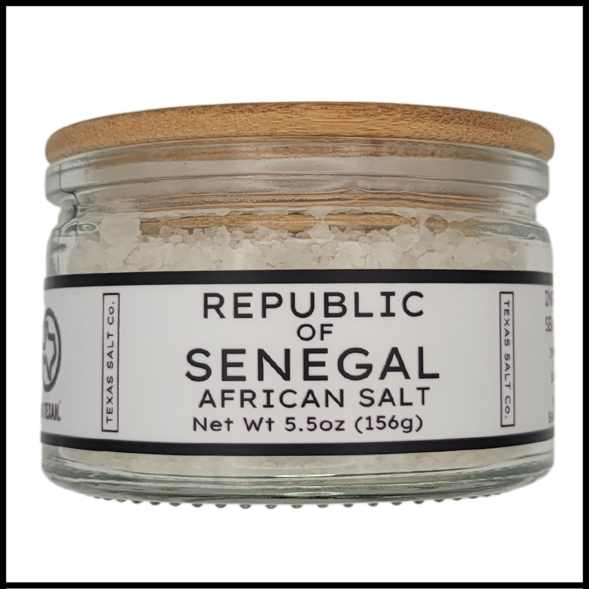 republic of senegal african salt easy pinch jar