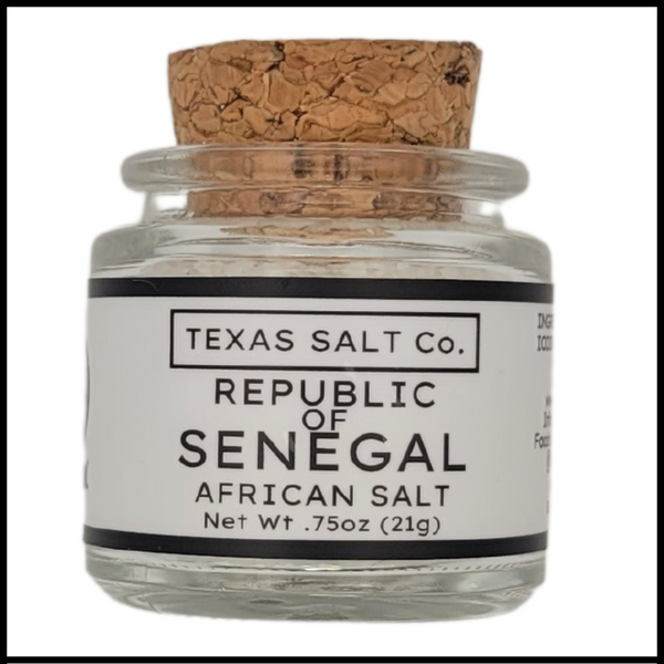 republic of senegal african salt cork top